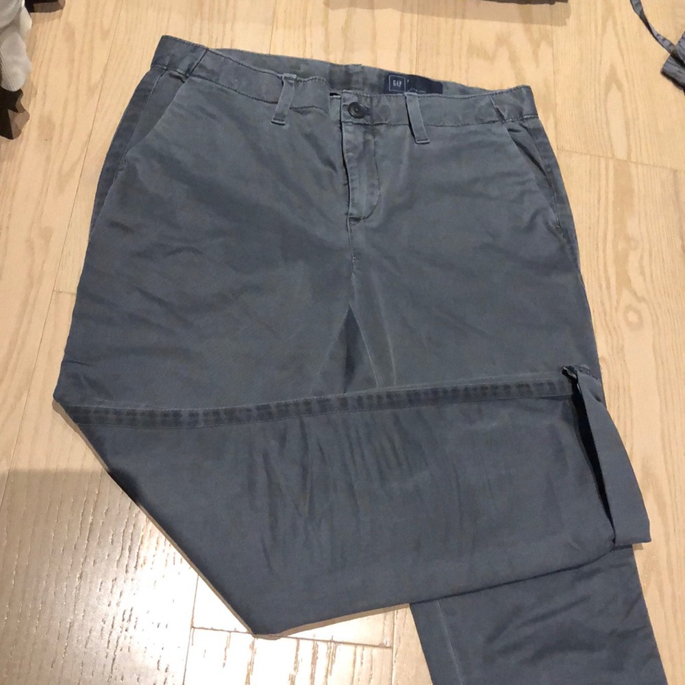 Gap cotton twill pants